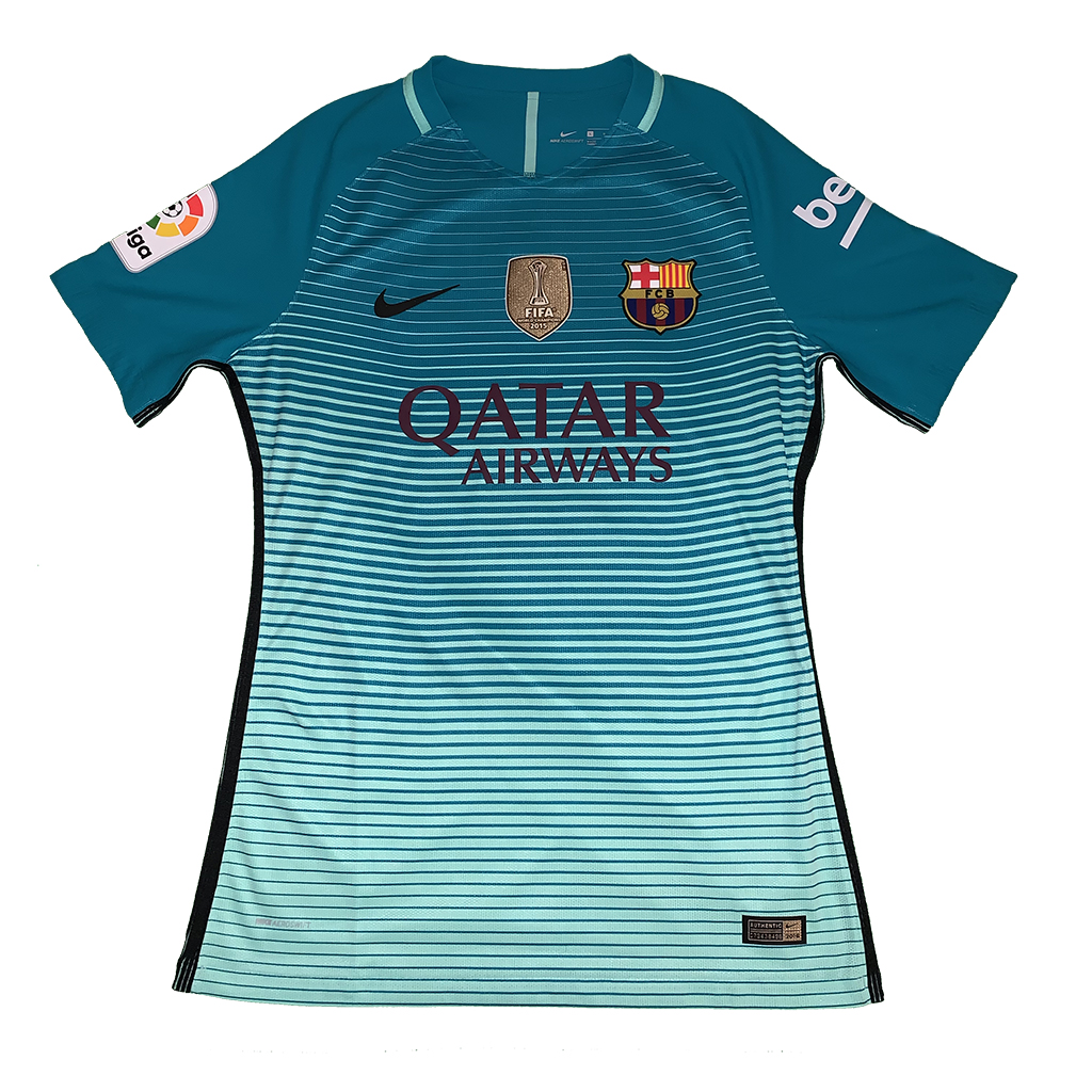 barcelona match worn